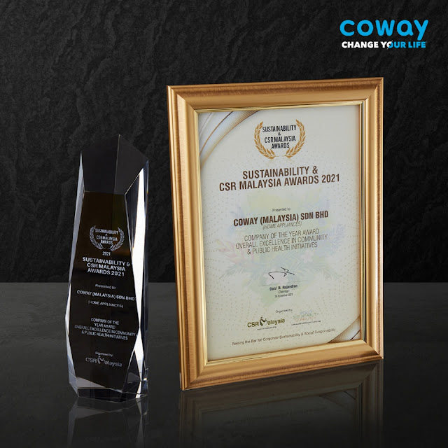 Coway Malaysia Julang Anugerah Pengalaman Pelanggan Terbaik